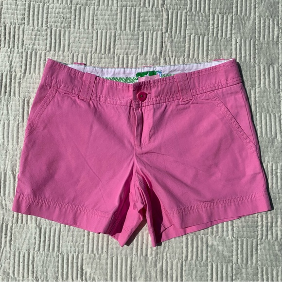 Lilly Pulitzer Vibrant Pink Women's Shorts Size 6 - Picture 1 of 5